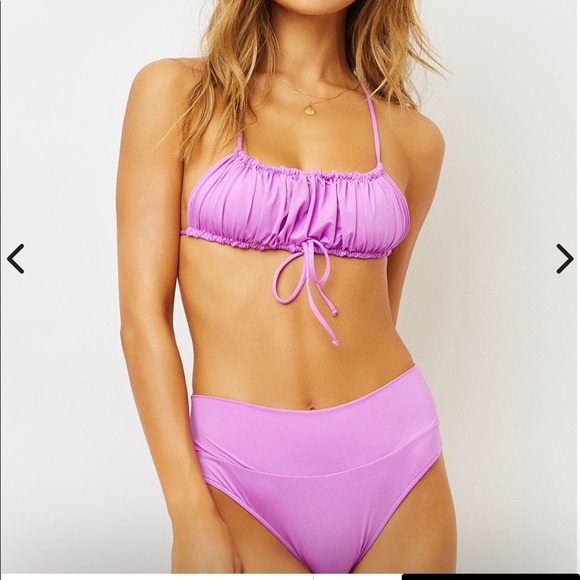 Frankies Bikini’s dreamy top in fuchsia - Picture 3 of 3